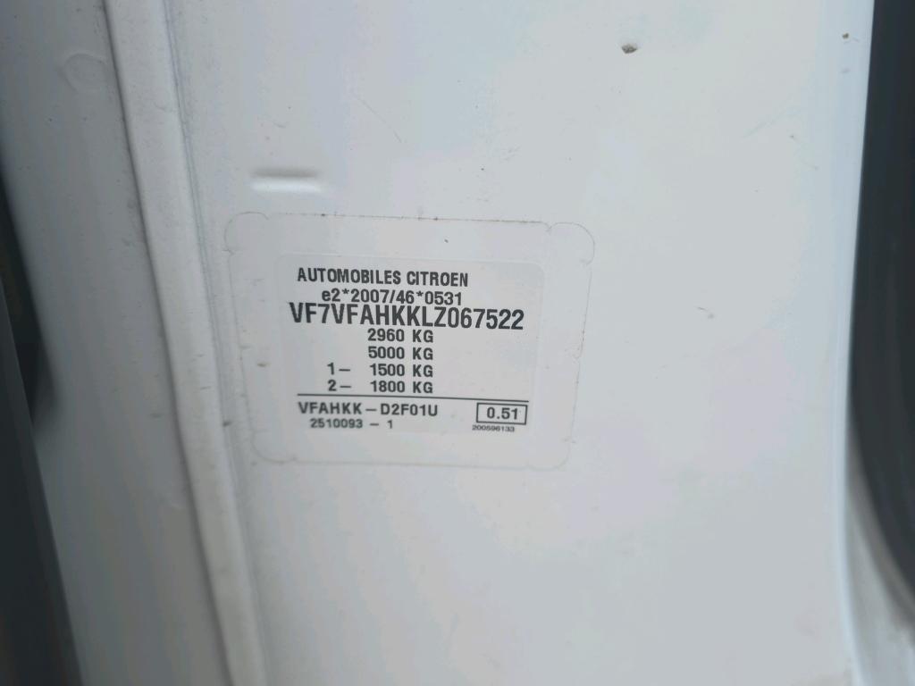 Citroen JUMPY CAB APPROFONDIE XL BLUEHDI 120 BVM6 CLUB 340 NM 2020