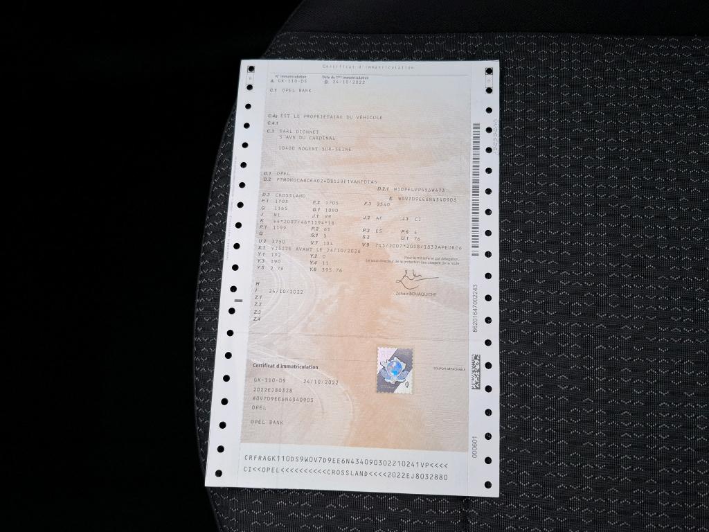 Opel Crossland 1.2 83 ch Edition 2022